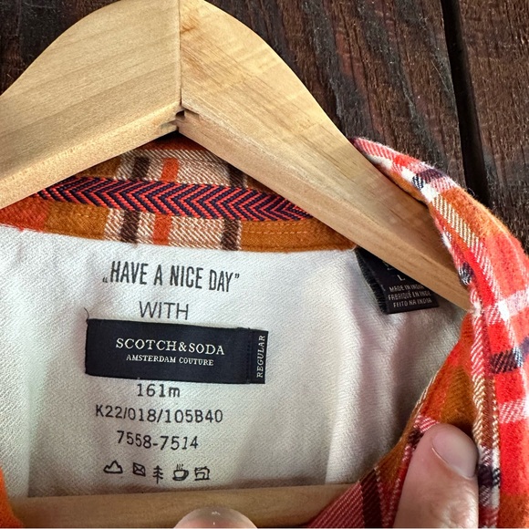 Scotch and soda flannel shirt - Picture 3 of 4
